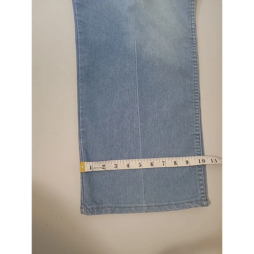 Wrangler Straight Leg Mens Jeans Lightweight 46x29 - Picture 7 of 14